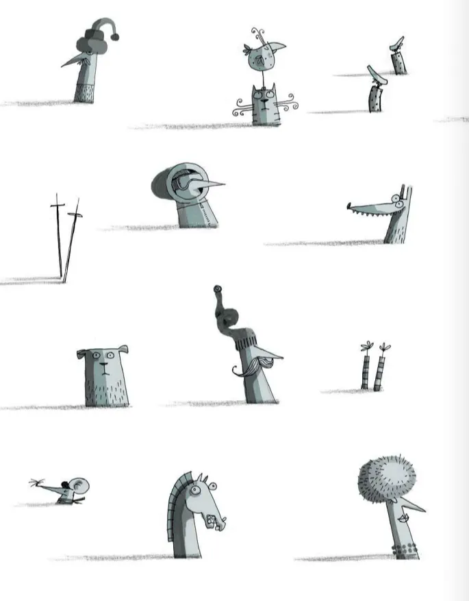 L’arte di inventare abitanti immaginari